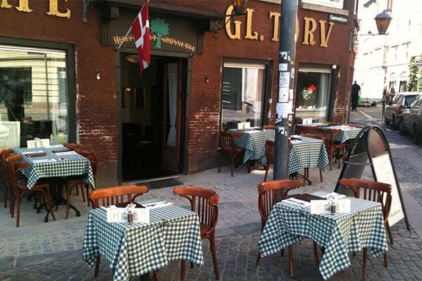 Damecafé og værtshus - Café Gammeltorv historien