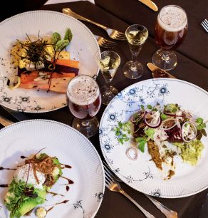 smørrebrød fiskefilet med rejer københavn